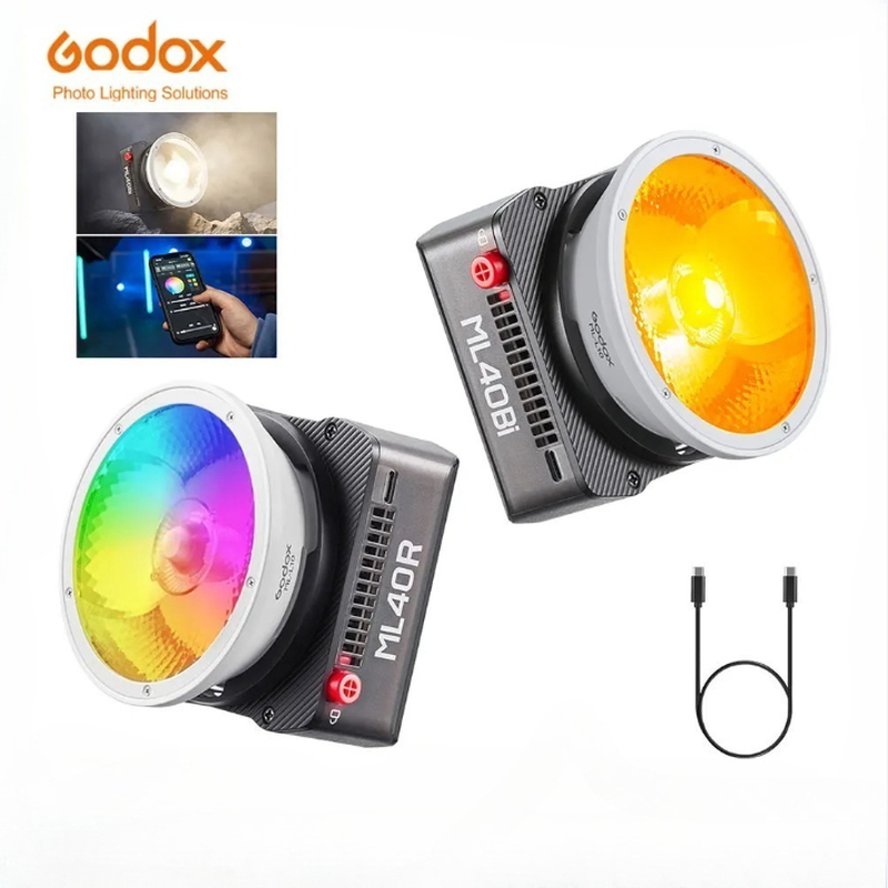 Godox ML40R 40W Pocket LED Vid - огляд і ціна Photography Lighting Placement