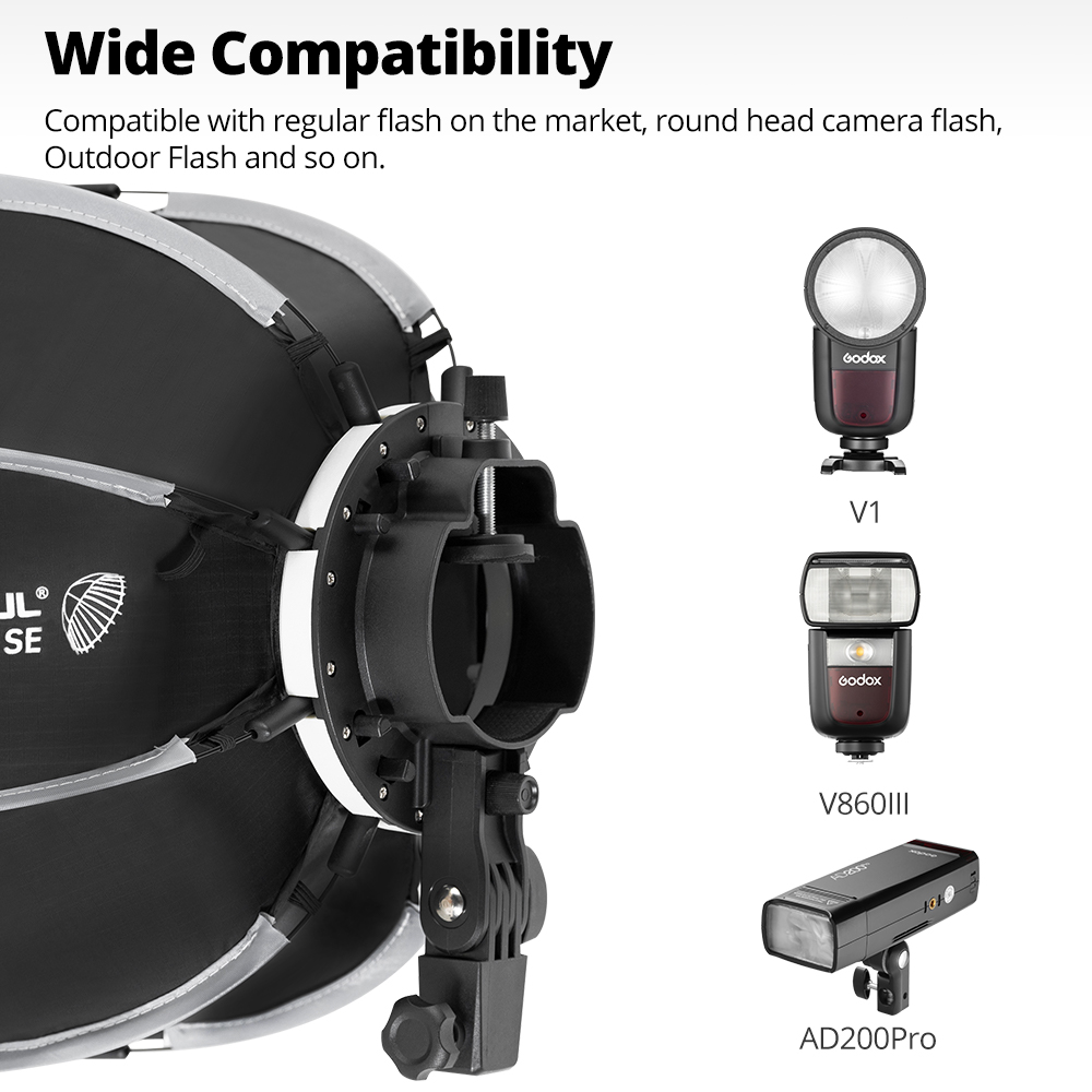 AMBITFUL PF30/PF40 30cm /40cm  - огляд і ціна Photography Lighting Softbox