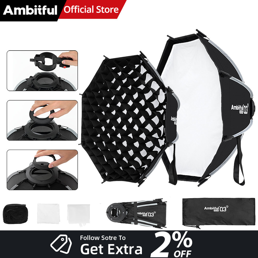 New AMBITFUL Q3 Quick Release  - огляд і ціна Photography Lighting Softbox