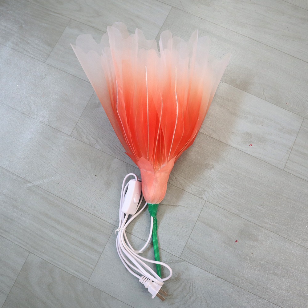 NEW 3D Flower Lights Fabric Ha - огляд і ціна Photography Lighting Layout