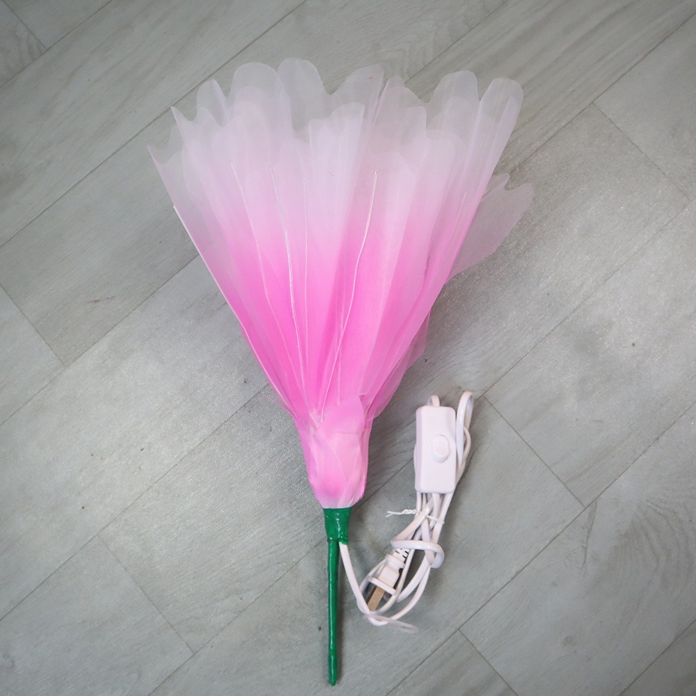 NEW 3D Flower Lights Fabric Ha - огляд і ціна Photography Lighting Layout
