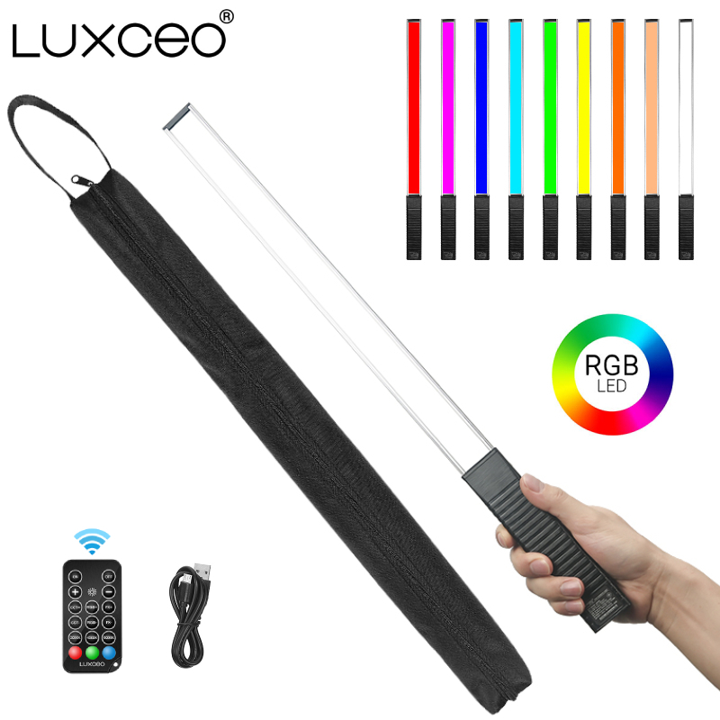 LUXCEO Q508A Handheld RGB Vide - огляд і ціна Photography Lighting Youtube