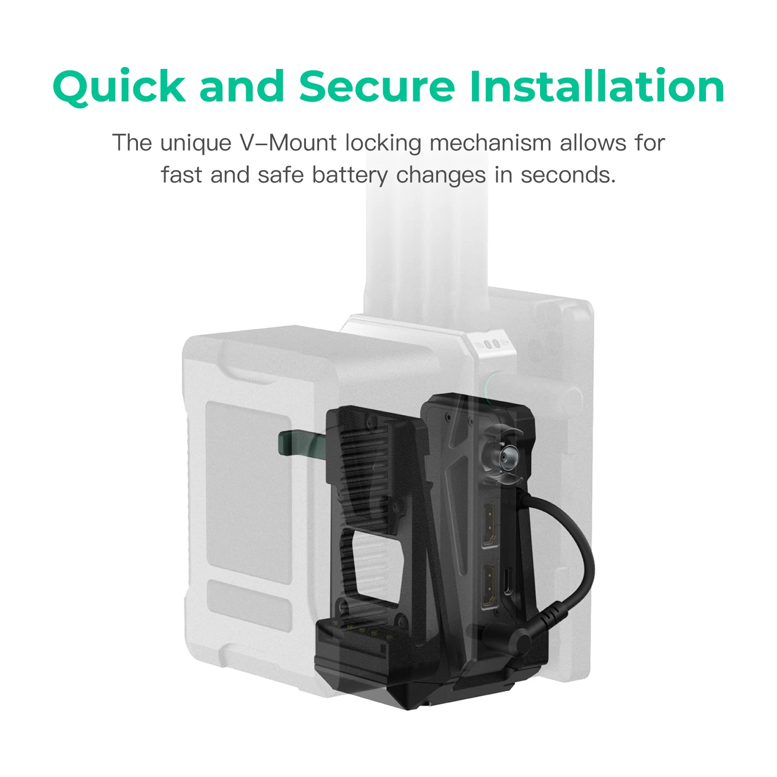 Accsoon V-Lock Adapter for V-L - огляд і ціна V Mount Battery