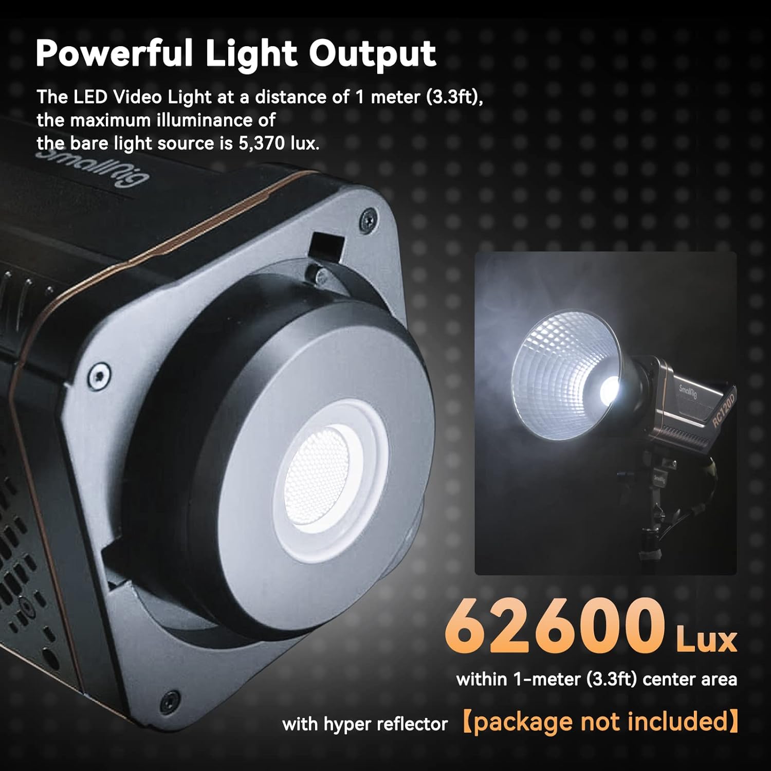 SmallRig RC 120D 120W COB LED  - огляд і ціна V Mount Battery