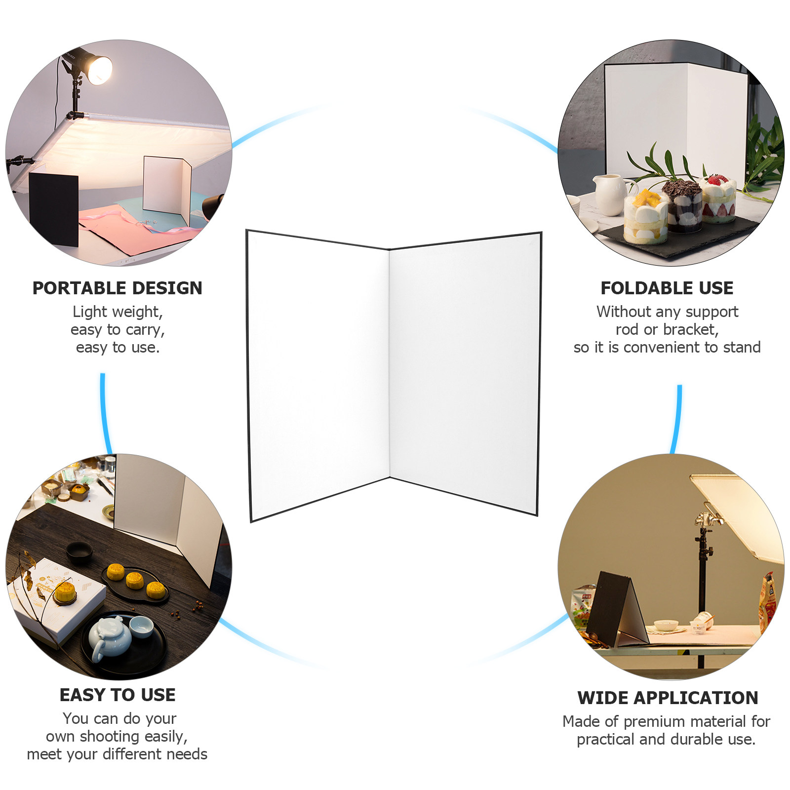 A3 Foldable Photography Cardbo - огляд і ціна Photography Lighting Design
