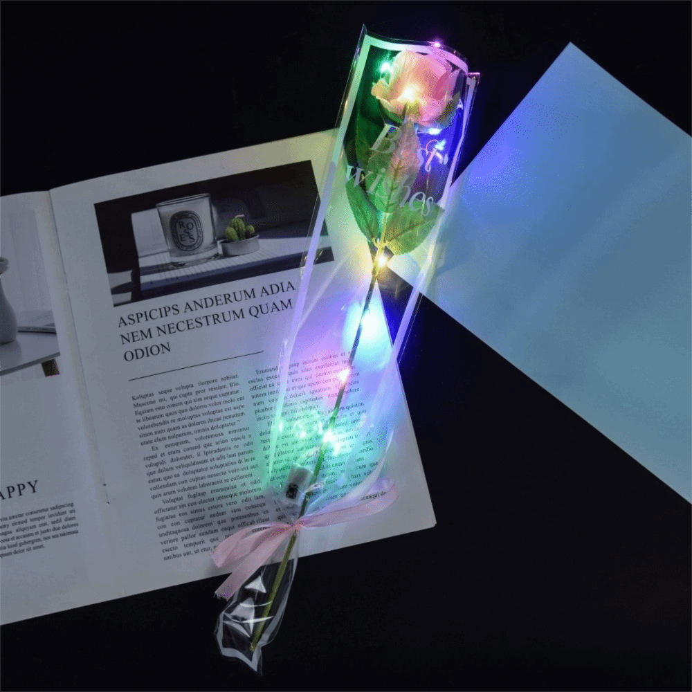 Glowing Artificial Rose Flower - огляд і ціна Photography Artificial Lighting