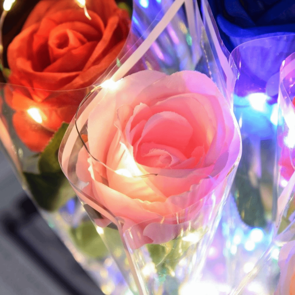 Glowing Artificial Rose Flower - огляд і ціна Photography Artificial Lighting