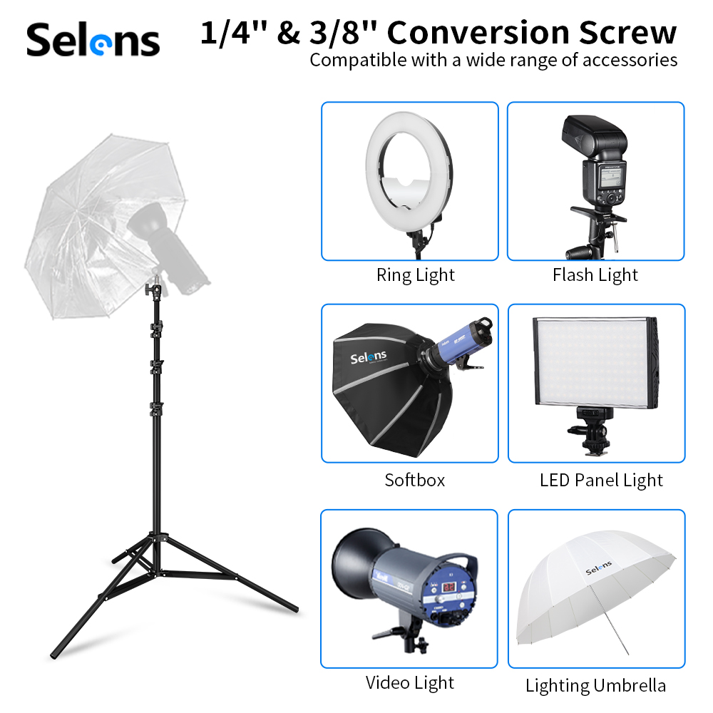 Selens 2.2~3.95m Air-Cushion L - огляд і ціна Photography Lighting Product