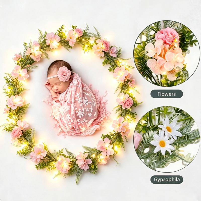 LED Artificial Peony Daisy Vin - огляд і ціна Photography Artificial Lighting