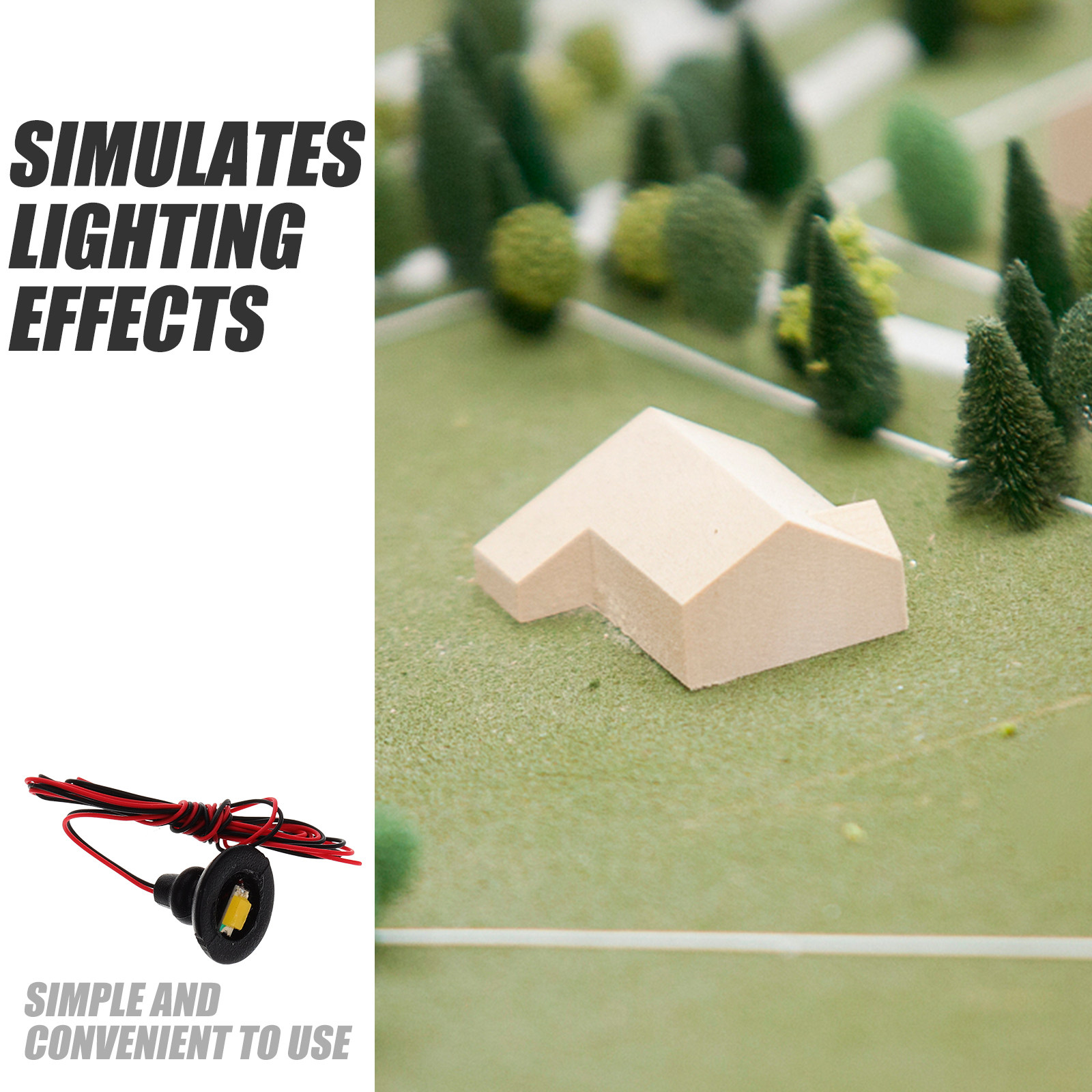12Pcs Realistic Miniature Stre - огляд і ціна Photography Lighting Layout