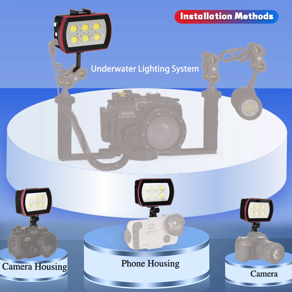Seafrogs 40Meter Waterproof LE - огляд і ціна Photography Lighting Brand