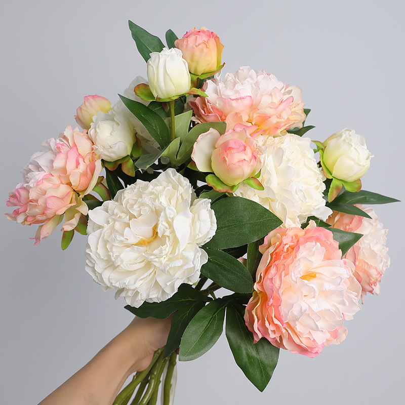 1PC Retro 2 Head Peony Simulat - огляд і ціна Photography Artificial Lighting