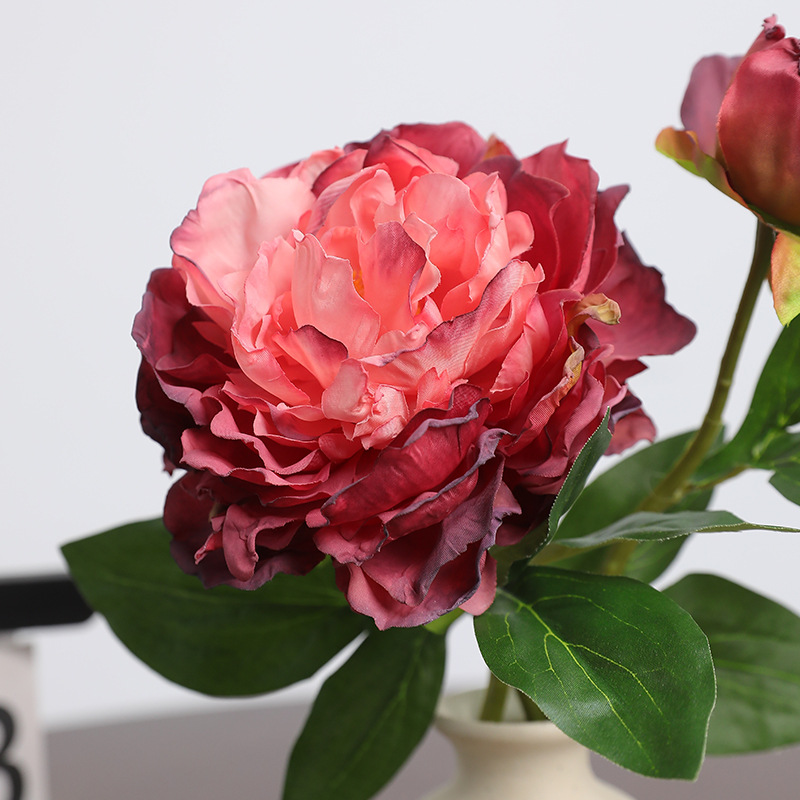 1PC Retro 2 Head Peony Simulat - огляд і ціна Photography Artificial Lighting