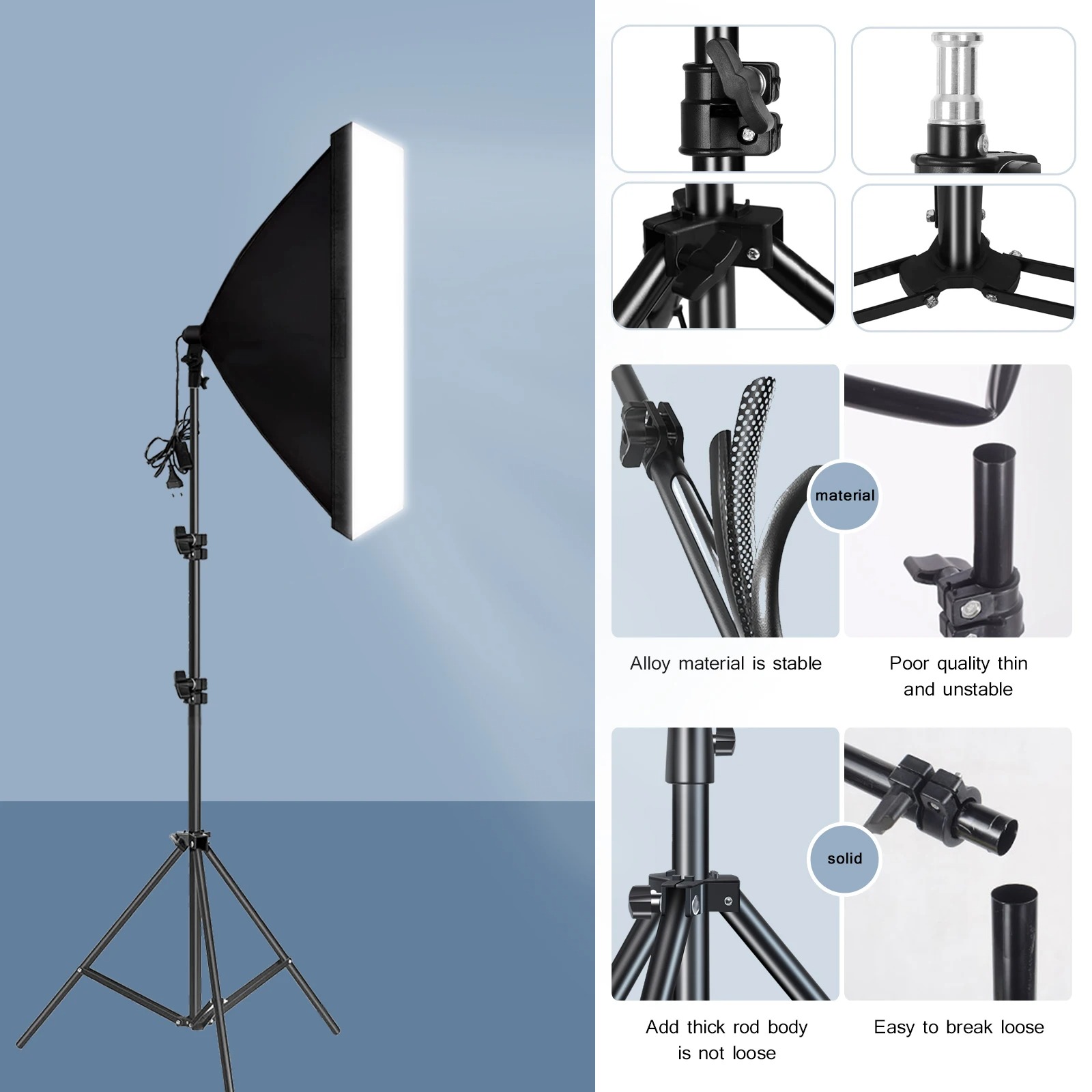 Professional Photography Softb - огляд і ціна Photography Lighting Softbox