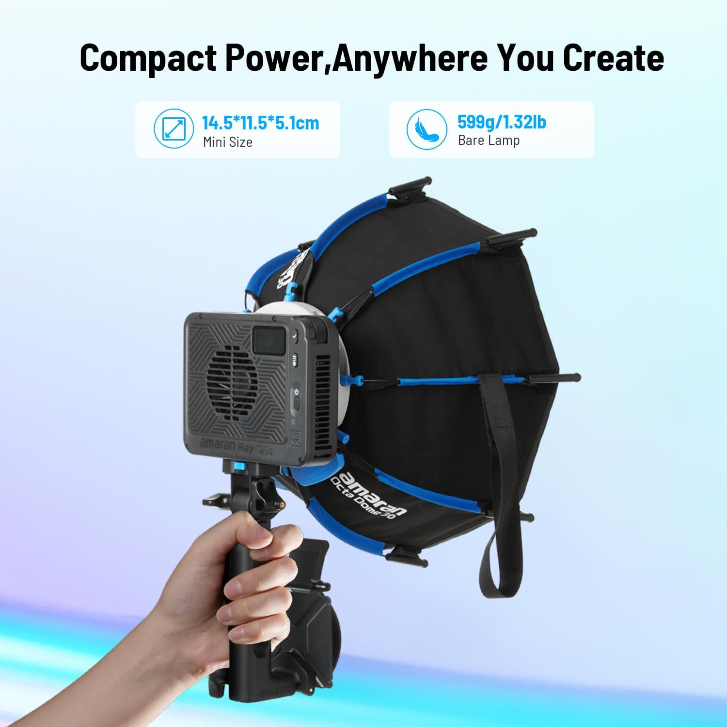 120W RGB LED Video Light, Port - огляд і ціна Photography Lighting Softbox