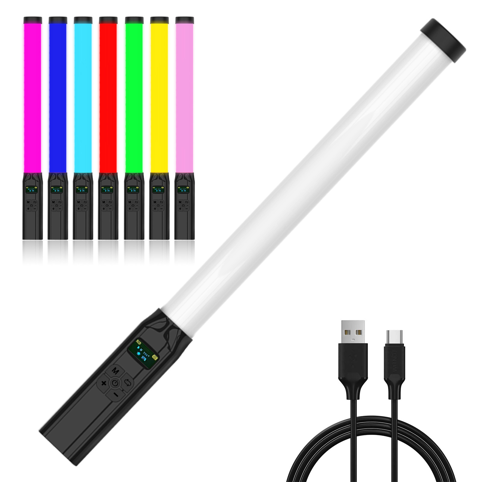 50CM RGB Stick Light Wand Ligh - огляд і ціна Photography Lighting Youtube