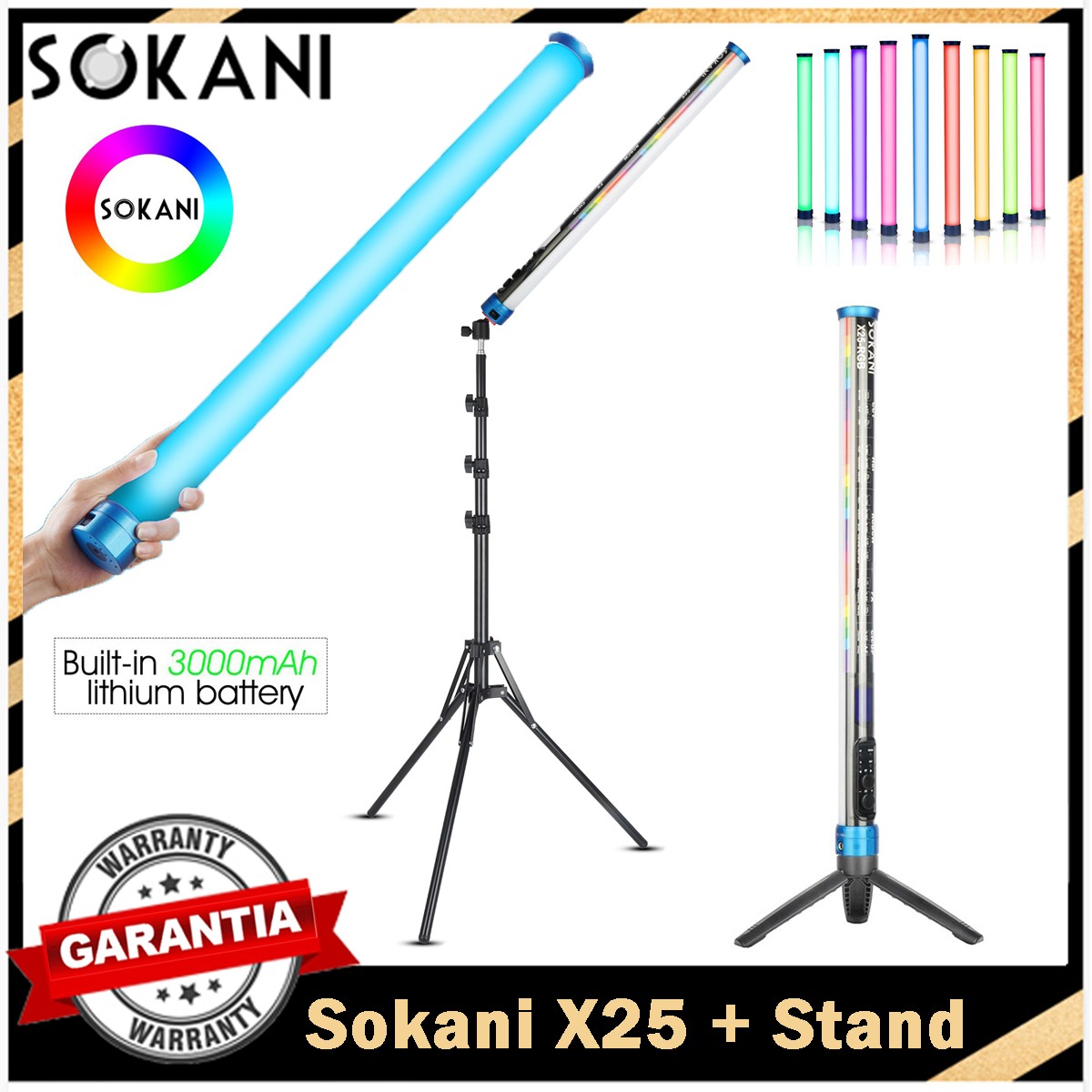 Sokani X25 RGB LED Video Light - огляд і ціна Photography Lighting Youtube