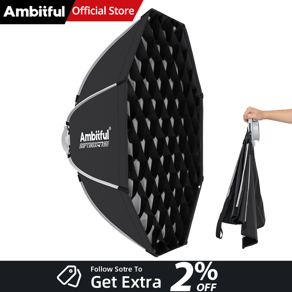 AMBITFUL Q7II 55/65/90cm Bowen - огляд і ціна Photography Lighting Softbox