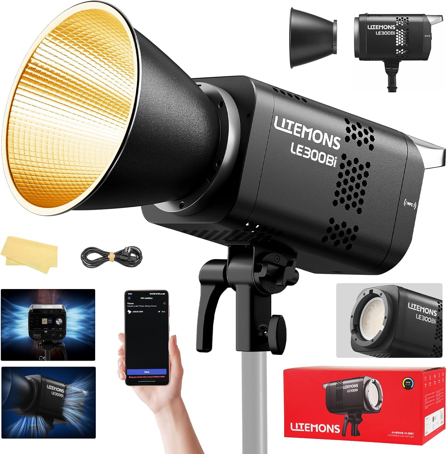 RGB LED Video Lighting Kit, 3- - огляд і ціна Photography Lighting Youtube