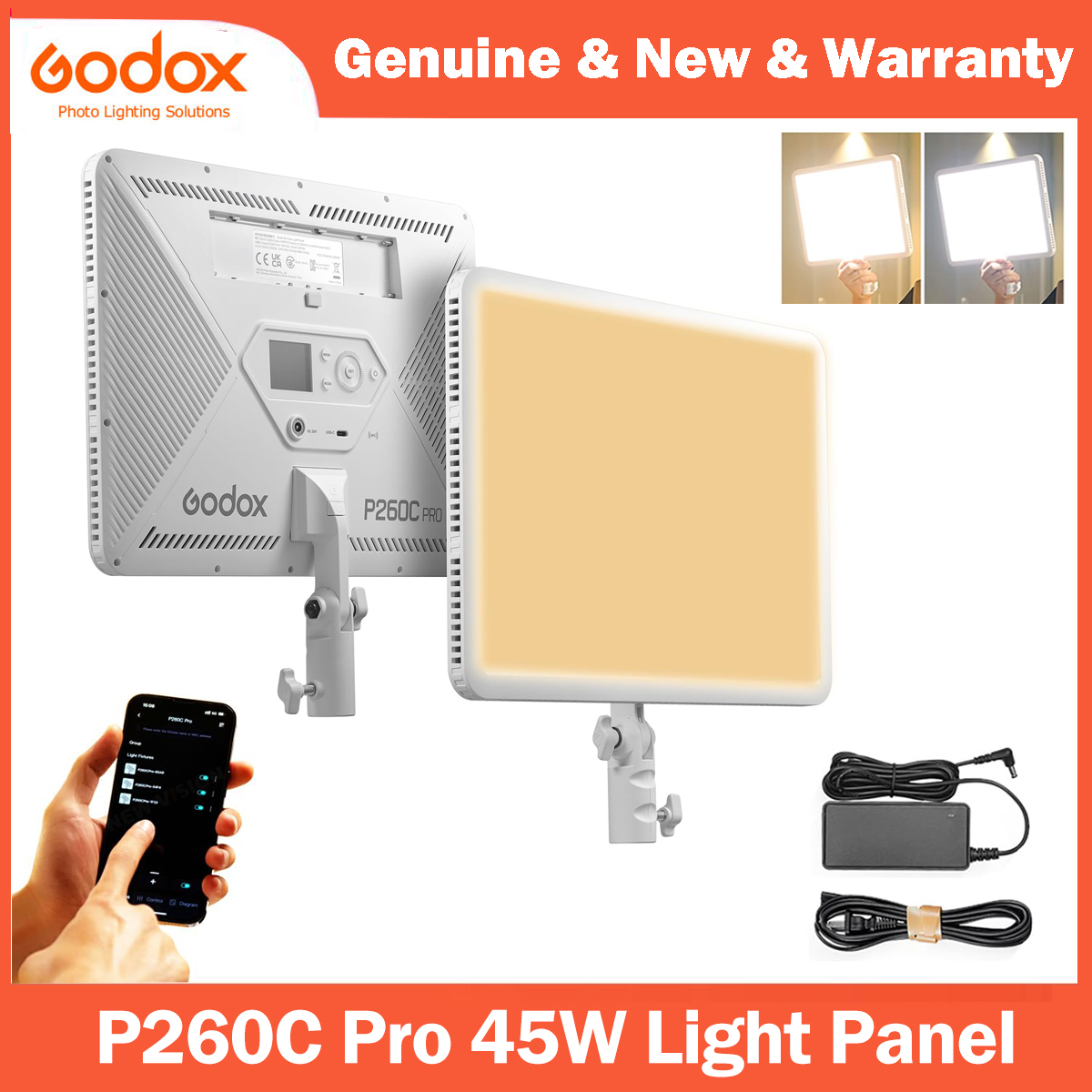 Godox P260C Pro LED Video Ligh - огляд і ціна Photography Lighting Youtube