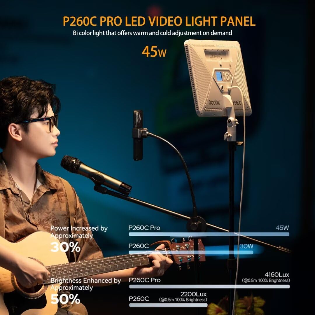 Godox P260C Pro LED Video Ligh - огляд і ціна Photography Lighting Youtube