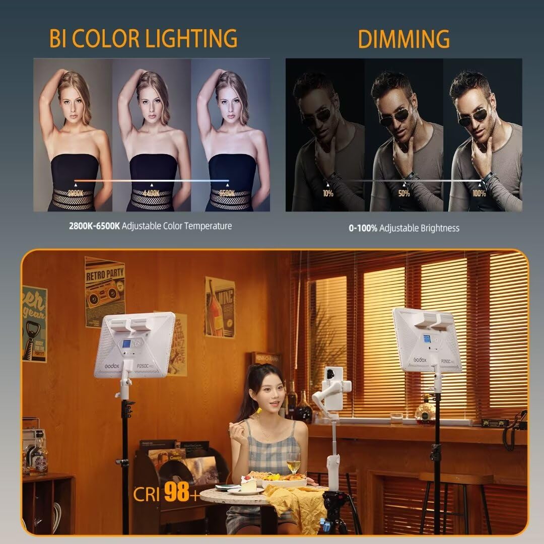 Godox P260C Pro LED Video Ligh - огляд і ціна Photography Lighting Youtube