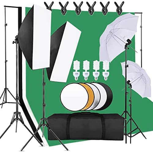 Cost-effective  Photo Studio E - огляд і ціна Photography Lighting And Backdrop Kits
