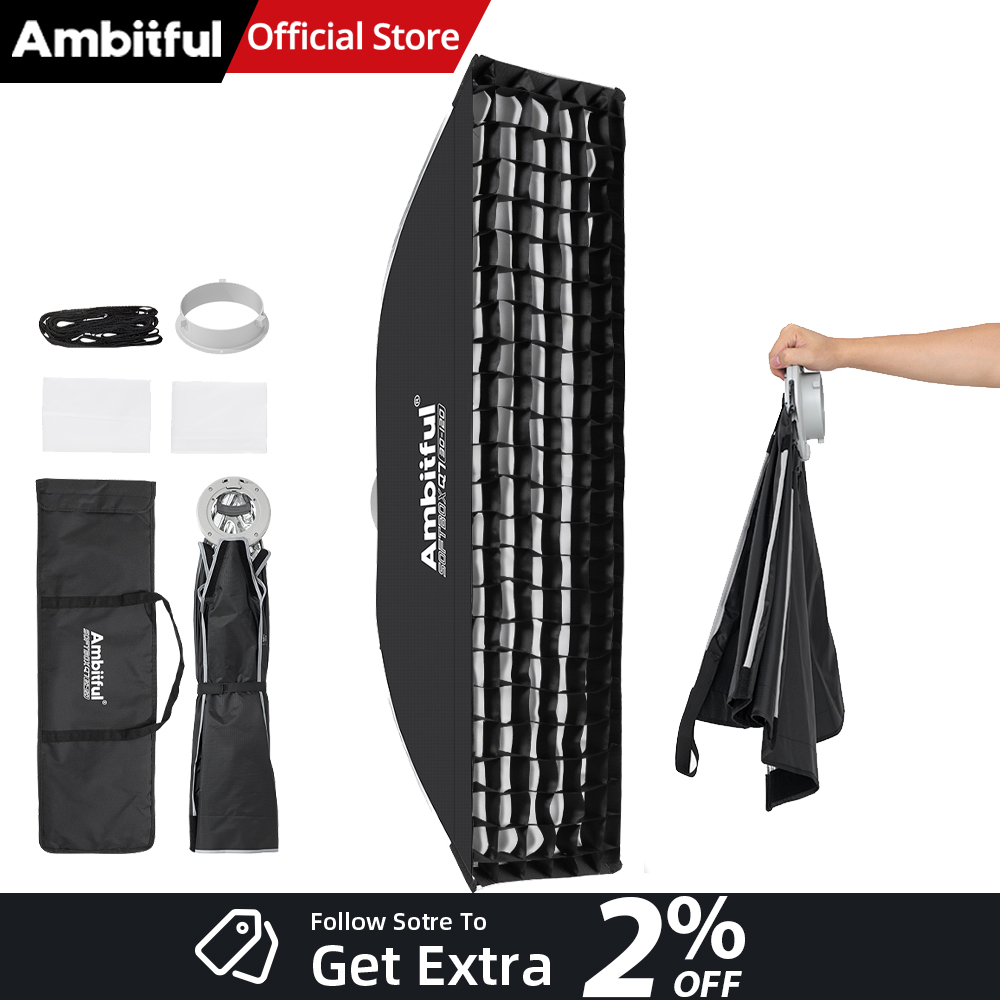 AMBITFUL Q7-II 30*120cm Bowens - огляд і ціна Photography Lighting Product