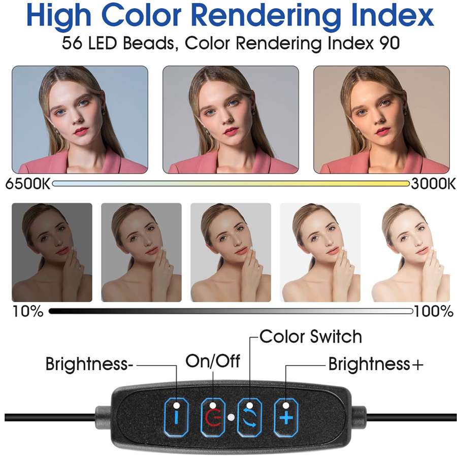 16cm LED Video Light with Stan - огляд і ціна Photography Lighting Youtube