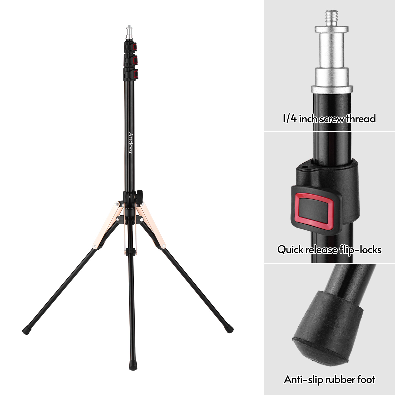 Andoer 190cm/74.8 Inch Portabl - огляд і ціна Photography Lighting Design