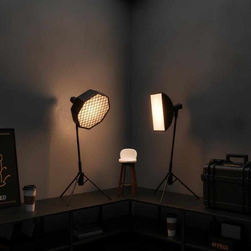 1/12 Mini Studio Light Softbox - огляд і ціна Photography Lighting Layout