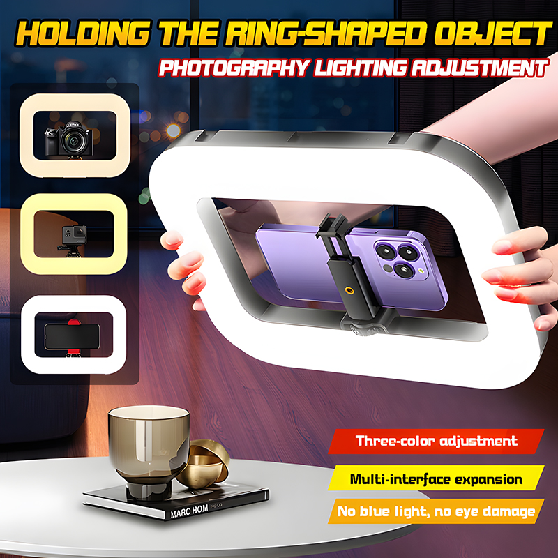Roreta Handheld Ring LED Recha - огляд і ціна Photography Artificial Lighting