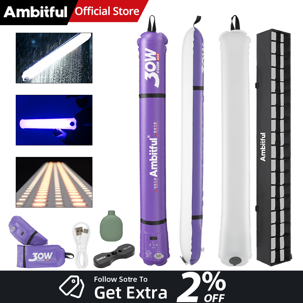 AMBITFUL GC30R-P GC30R GC30 R  - огляд і ціна Photography Lighting Youtube