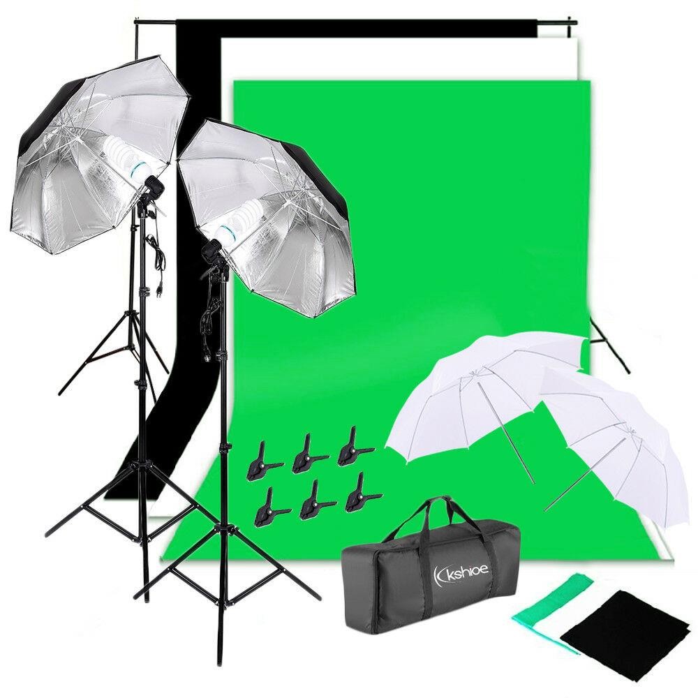 Photo Studio Photography Light - огляд і ціна Photography Lighting And Backdrop Kits
