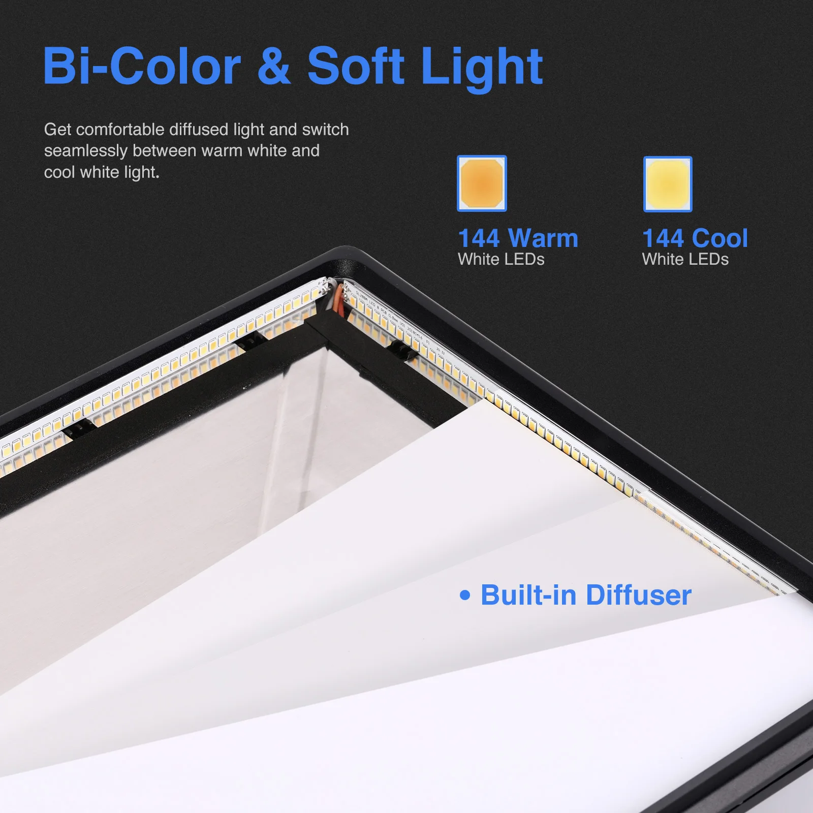 Neewer NL288 Large LED Video L - огляд і ціна Photography Lighting Youtube