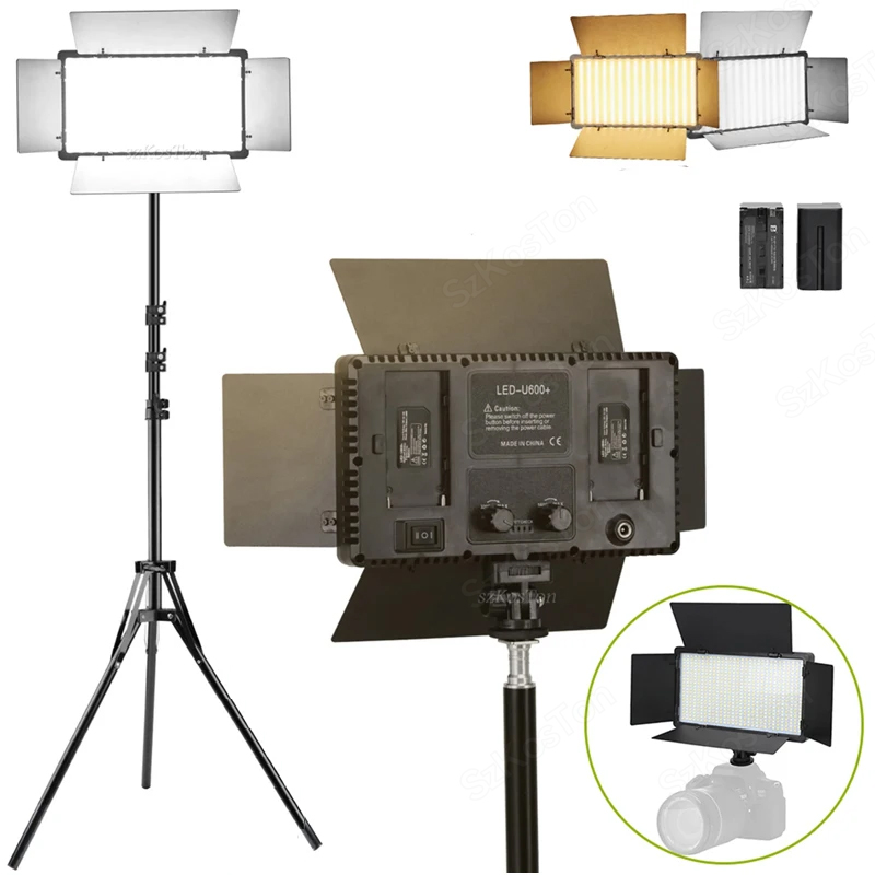 U800 U600 LED Photo Studio Vid - огляд і ціна Photography Lighting Youtube